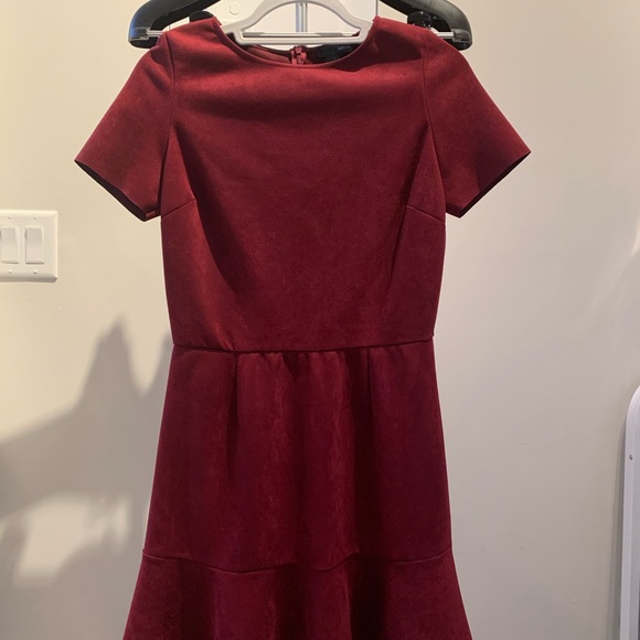 NWOT Aqua (Bloomingdale’s) faux suede dress - Picture 5 of 7